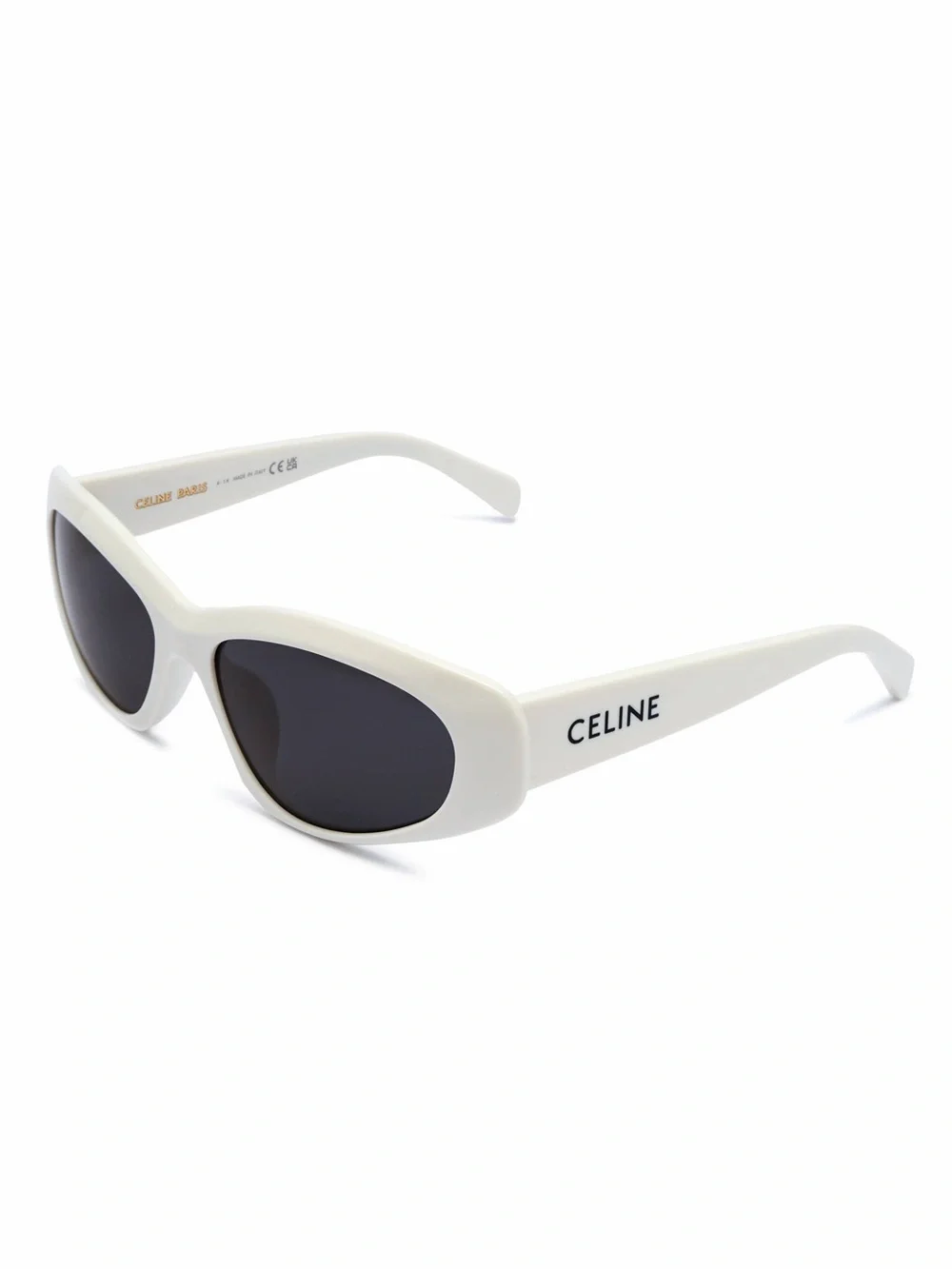 New Celine CL40279U 25A Ivory Cat-Eye Sunglasses Authentic